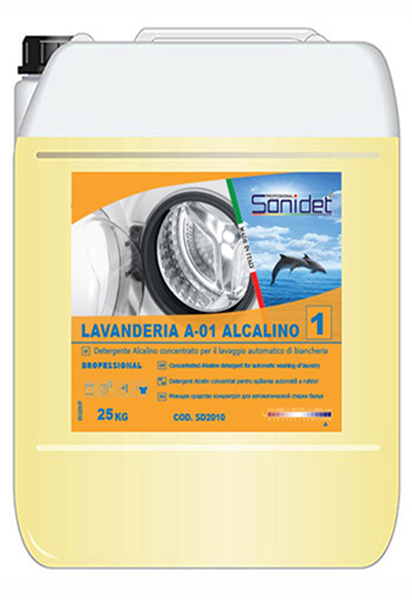 LAVANDERIA A 01 ALCALINO - 25 KG